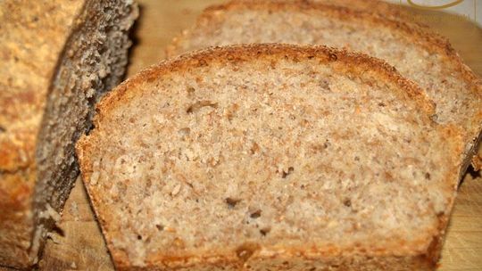 Chleb z mąką owsianą