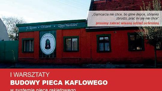 I warsztaty budowy pieca kaflowego w systemie pieca rakietowego