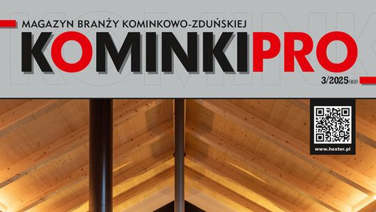 KominkiPRO nr.59 - tematyka numeru Okładka najnowszego wydania KominkiPro