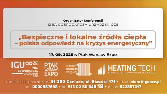 konferencja Izba Gospodarcza Urządzeń OZE
