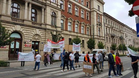 Kraków - kolejny protest przeciw zapisom małopolskiego POP -u