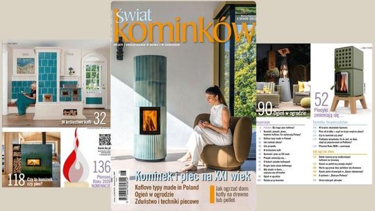 Magazyn Świat Kominków nr 1/2026 - czytajcie magazyn online