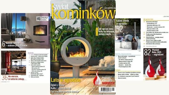 Magazyn Świat Kominków nr 2/2025 - poznajcie tematykę numeru