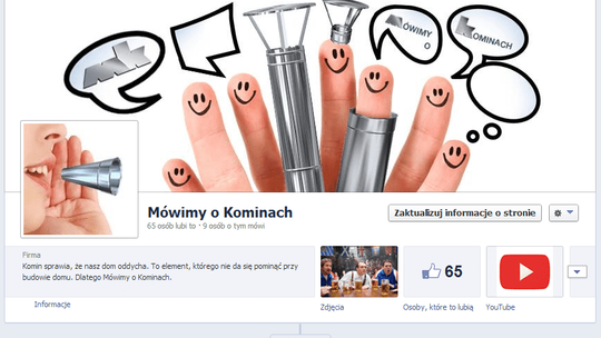 "Mówimy o Kominach"- nowy profil tematyczny MK Systemy Kominowe na Facebooku