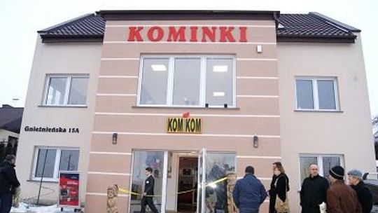 Otwarcie nowego salonu kominków KOMIKOM w Żninie