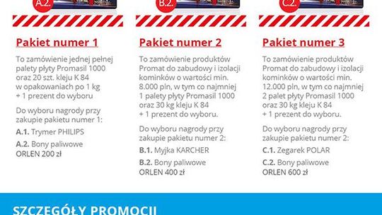 Promocja "Koniec wakacji z Promatem"