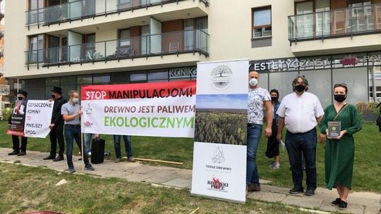 Protest przeciw POP dla Małopolski