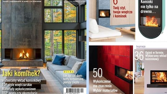 Świat Kominków nr 3/2025 - poznajcie tematykę numeru Nanjowyszy numer magazynu Świat Kominków