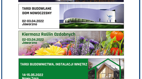 Terminarz targów 2022 - Promocja Targi