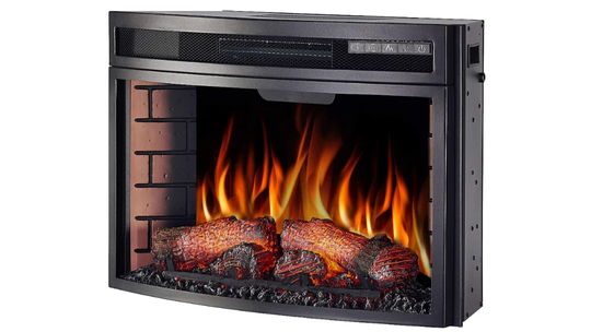Wkłady kominkowe ArtiFlame: elektryczny ogień wbudowany w ścianę