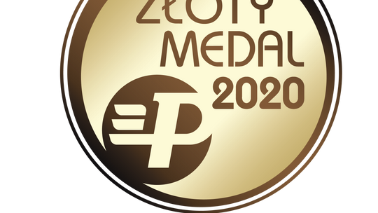 Zloty Medal MTP Międzynarodowe Targi Kominkowe KOMINKI 2020