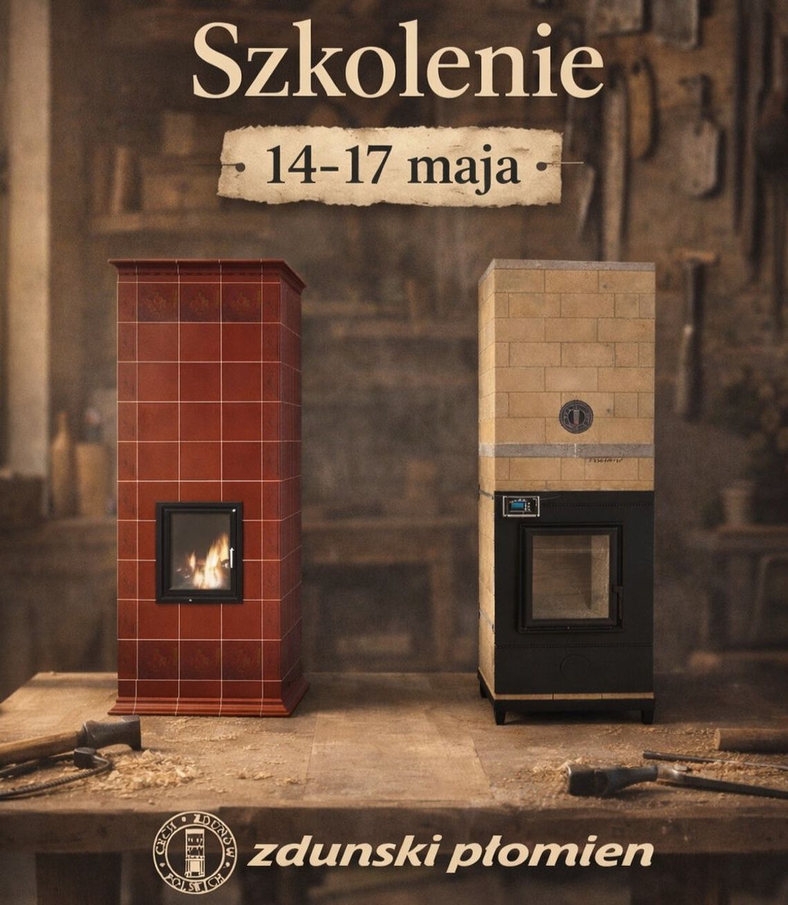 14–17 maja szkolenie dla zdunów – budowa pieca „Zduński Płomień CZP"