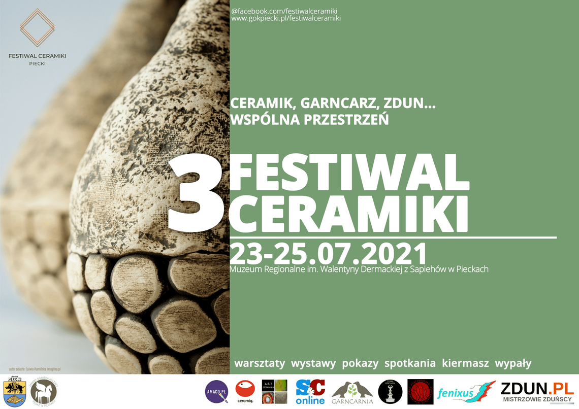 3 Festiwal Ceramiki w Pieckach - 23-25 lipca 2021