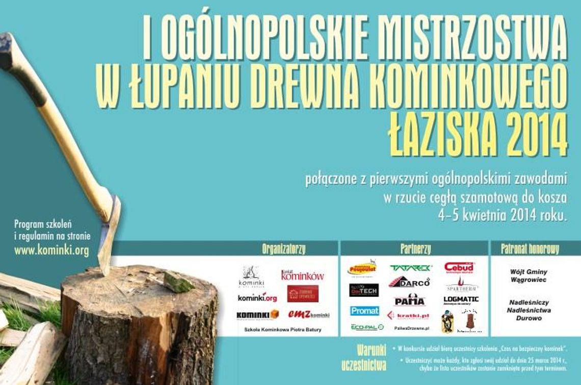 I Ogólnopolskie Mistrzostwa w łupaniu drewna kominkowego