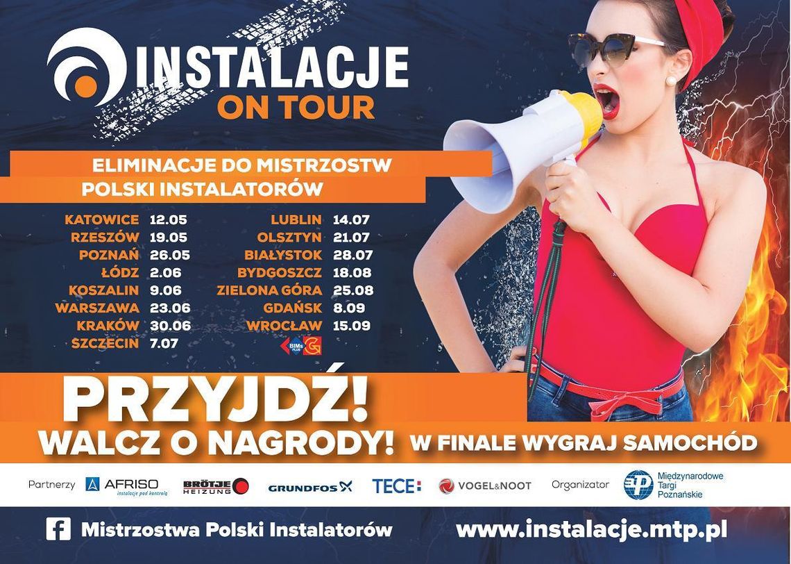 INSTALACJE ON TOUR 2017 (12.V -15.IX)