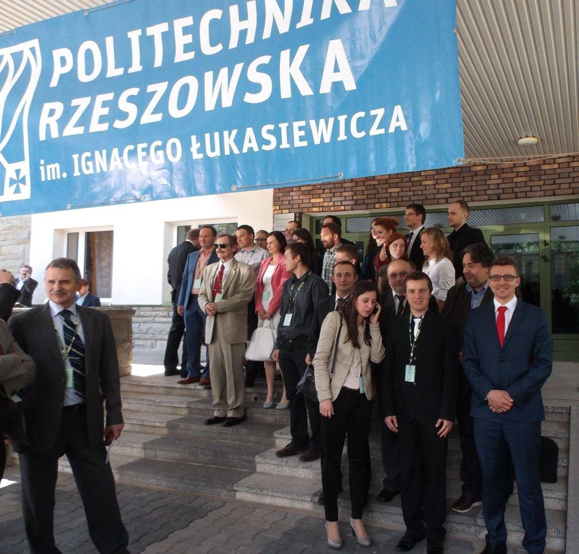 Jacek Ręka na konferencji Politechniki Rzeszowskiej