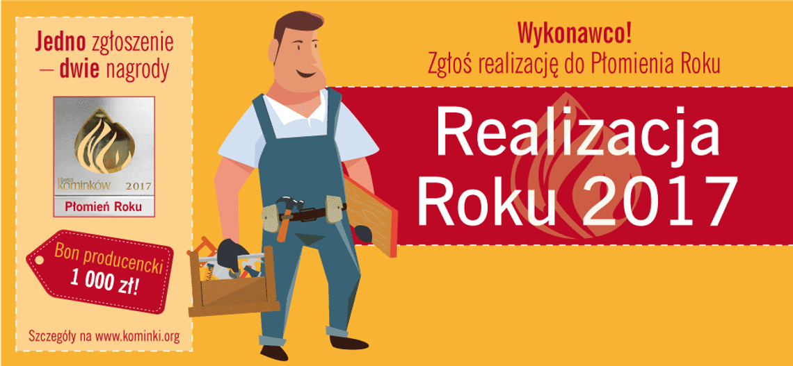 Nagrody producenckie dla zgłoszonych do Płomienia Roku 2017 realizacji