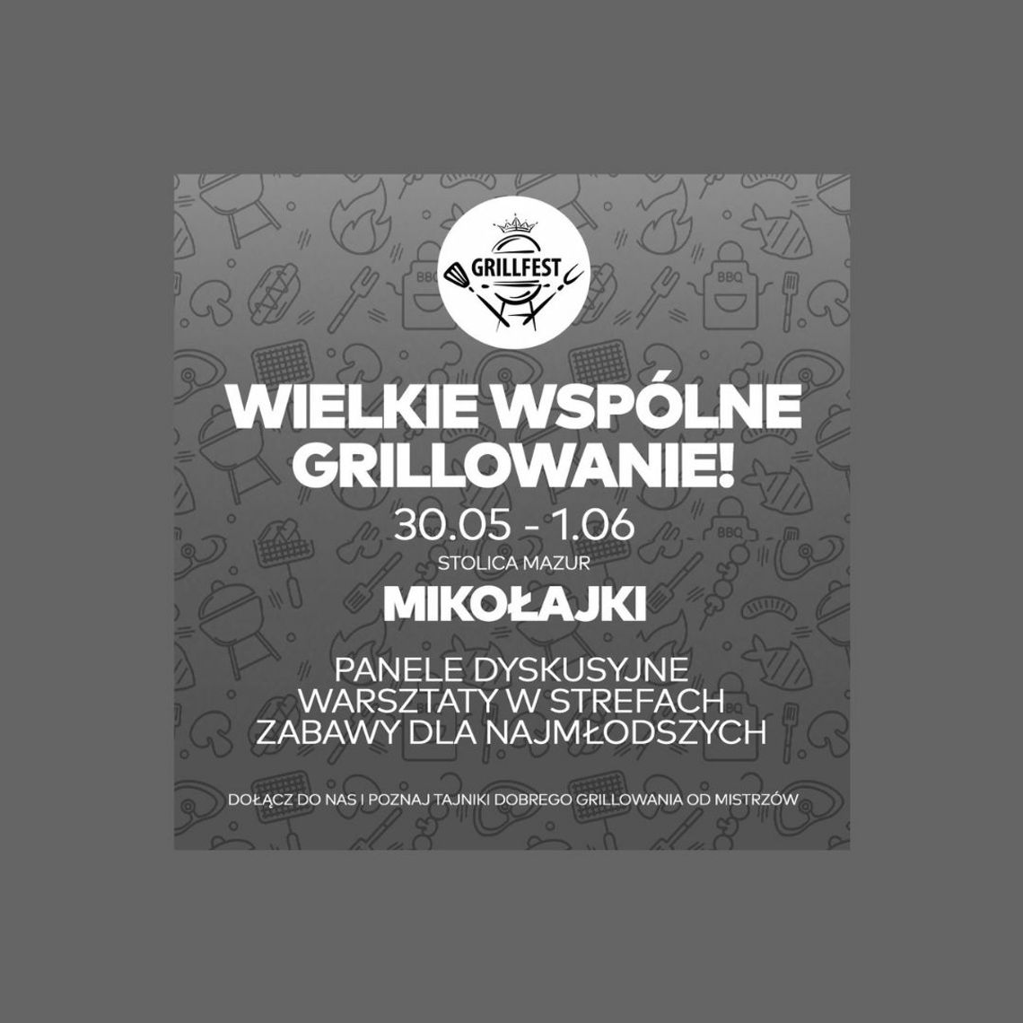 Największy w Polsce festiwal grillowy - Grill Fest Mikołajki 2024