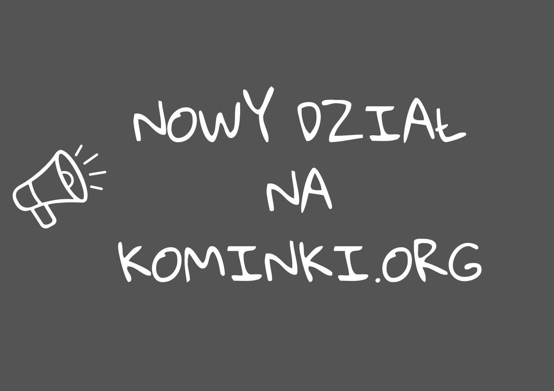 NOWOŚĆ NA NASZEJ STRONIE – DZIAŁ OGŁOSZENIA