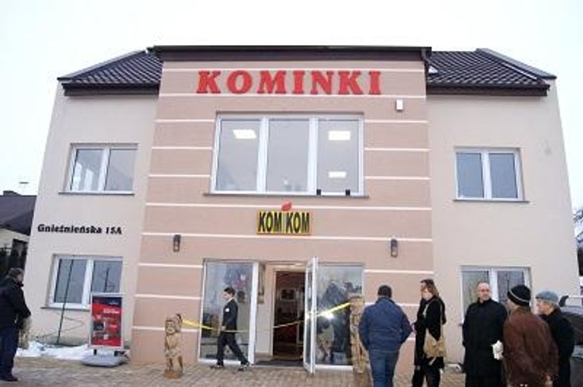 Otwarcie nowego salonu kominków KOMIKOM w Żninie