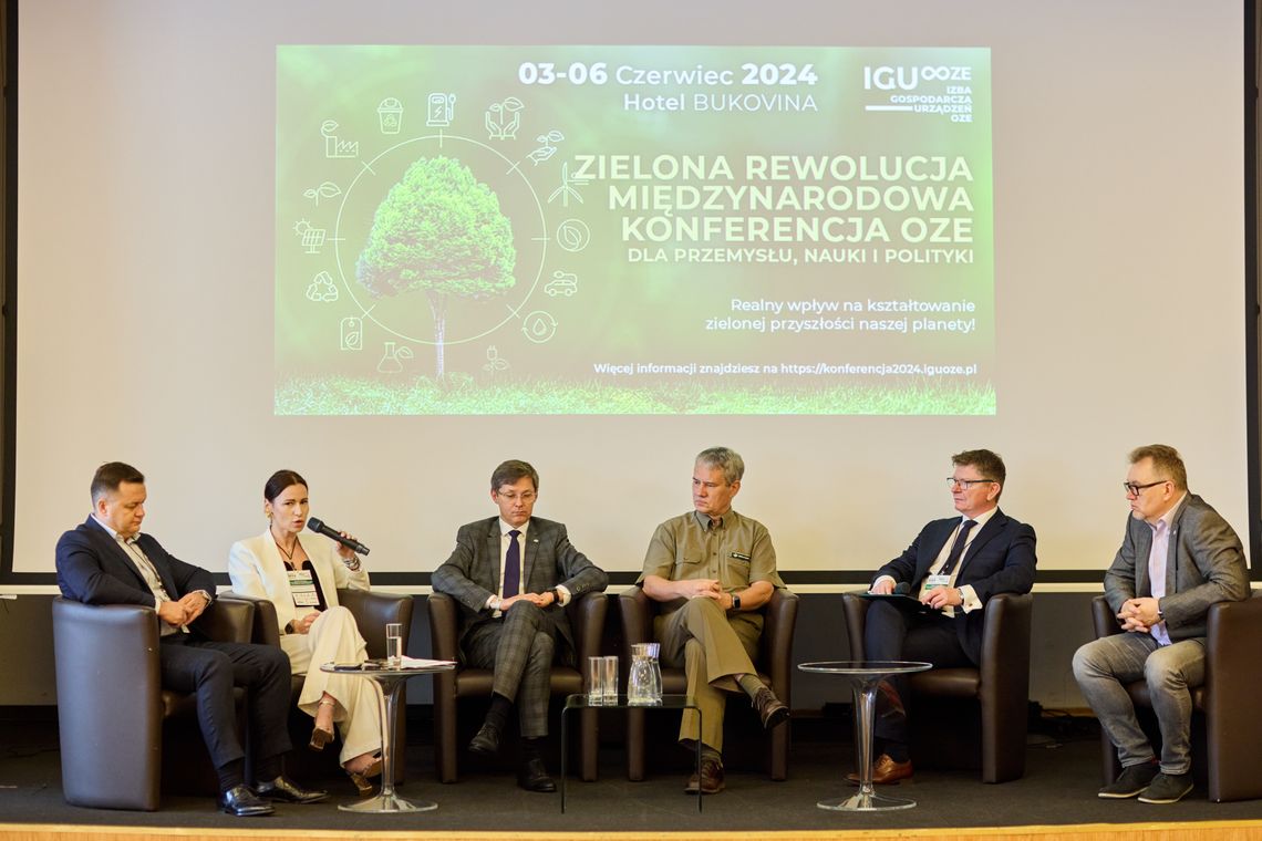 Relacja z wydarzenia Zielona Rewolucja – Międzynarodowa Konferencja OZE dla Przemysłu, Nauki i Polityki