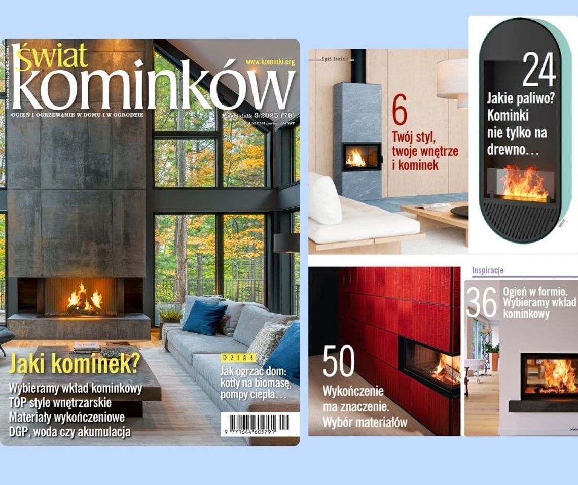 Nanjowyszy numer magazynu Świat Kominków