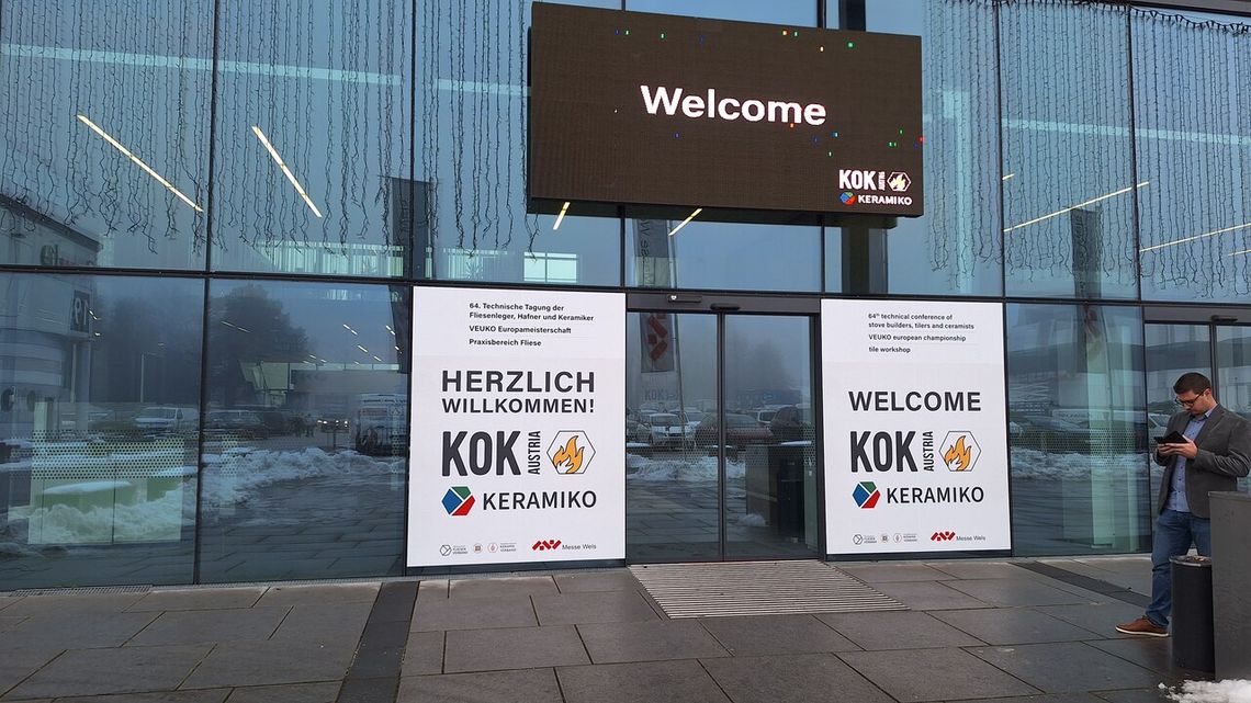 Targi KOK Austria & KERAMIKO 2026 w Wels - na szybko dla tych co nie byli