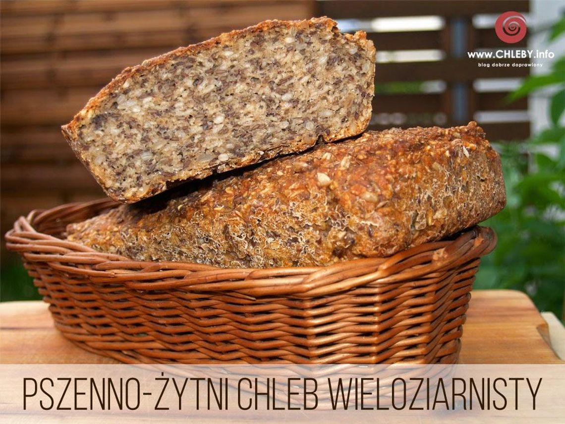 Wieloziarnisty chleb pszenno-żytni