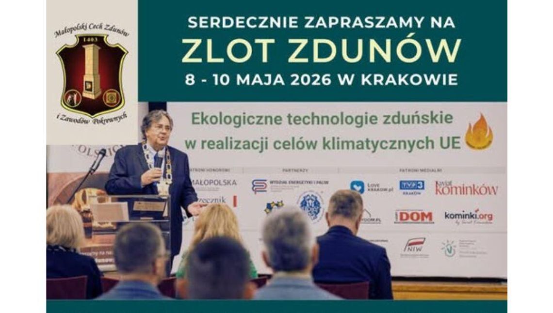 Zlot Zdunów 2026 – 8-10 maj, Kraków