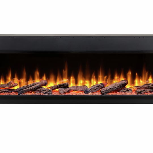 1-, 2- lub 3-szybowy, elektryczny wkład kominkowy Ultra 74 marki Dimplex to połączenie nowoczesnej, eleganckiej formy z najnowszą technologią ognia Optiflame®. Piękno i funkcjonalność w jednym.