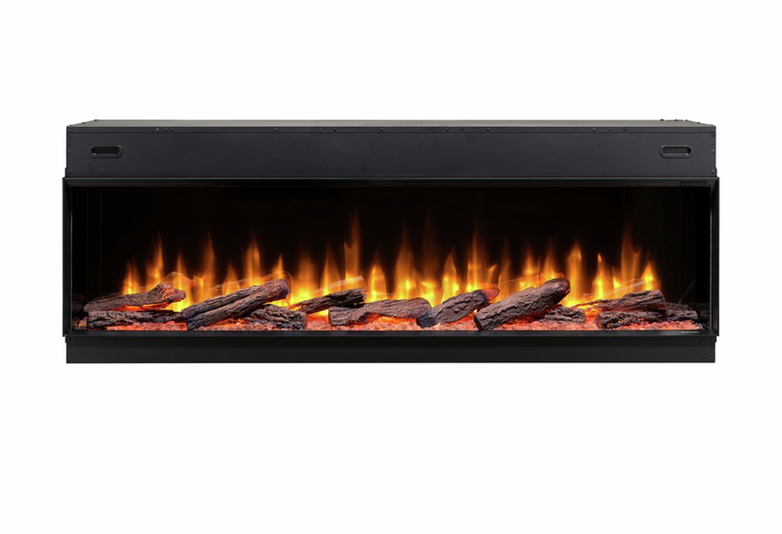 kominek elektryczny Ignite Ultra 74 DIMPLEX 1-, 2- lub 3-szybowy, elektryczny wkład kominkowy Ultra 74 marki Dimplex to połączenie nowoczesnej, eleganckiej formy z najnowszą technologią ognia Optiflame®. Piękno i funkcjonalność w jednym.