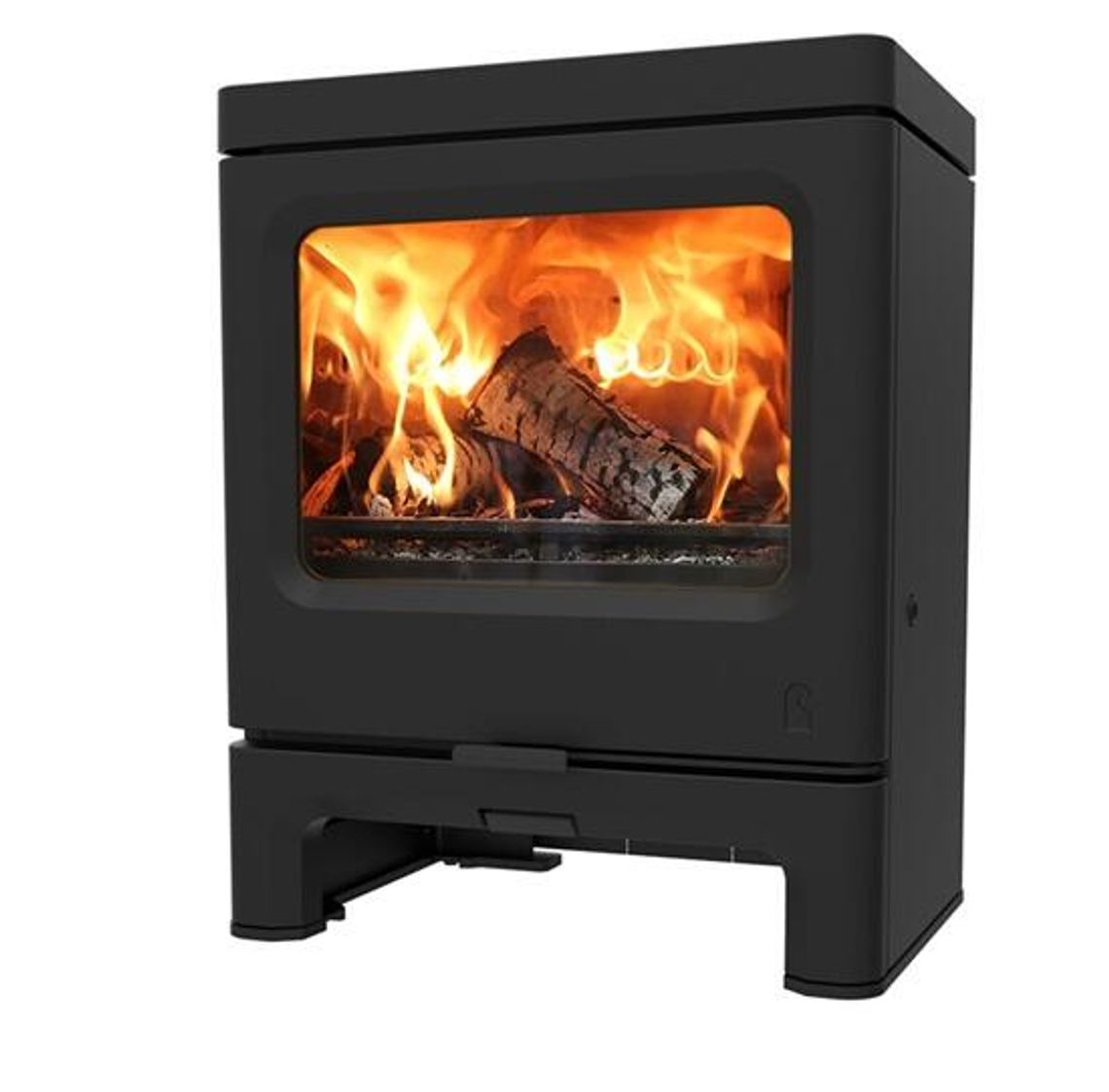 piecyk kominkowy Skye E-700 D, Charnwood Jego przemyślany styl łączy klasyczny minimalizm z delikatnie nowoczesnym akcentem, tworząc odświeżającą estetykę.