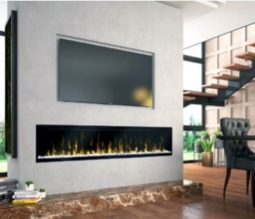 Widowiskowy obraz ognia Ignite XL 74