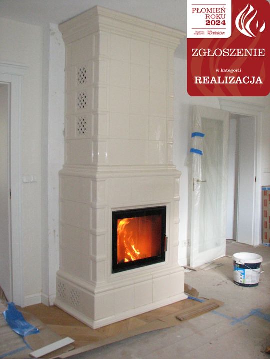 kominek w formie pieca