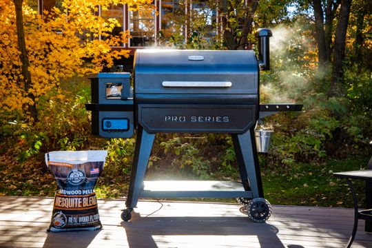 Grill na pellet grill pelletowy