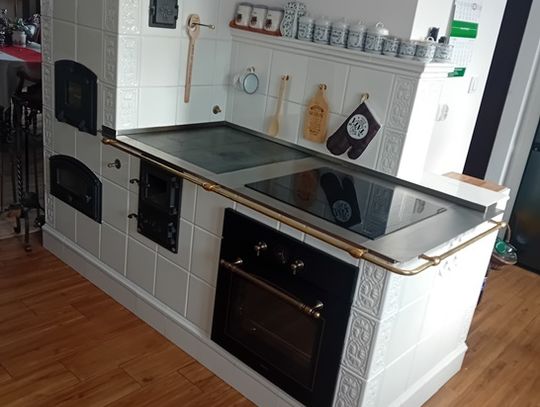 Kuchnia w białuch kaflach