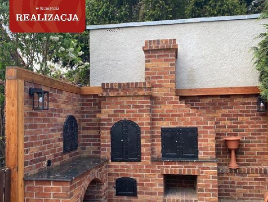 Piec na pizzę, wędzarnia i grill