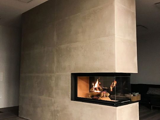 Kominek trójstronny