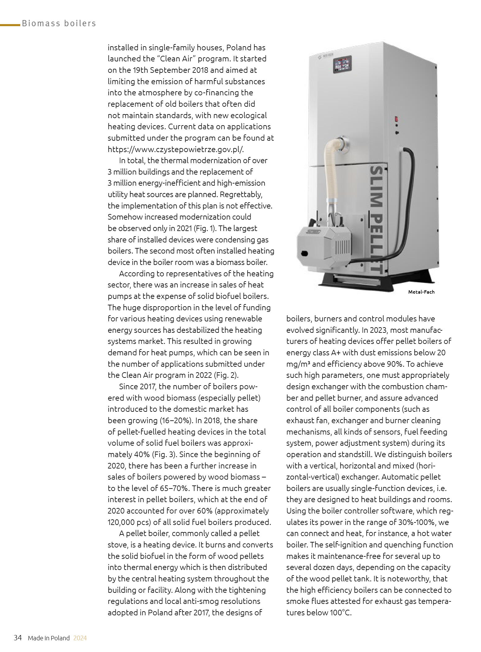 Made in Poland 2024: fireplaces, stoves, biomass b - strona 36