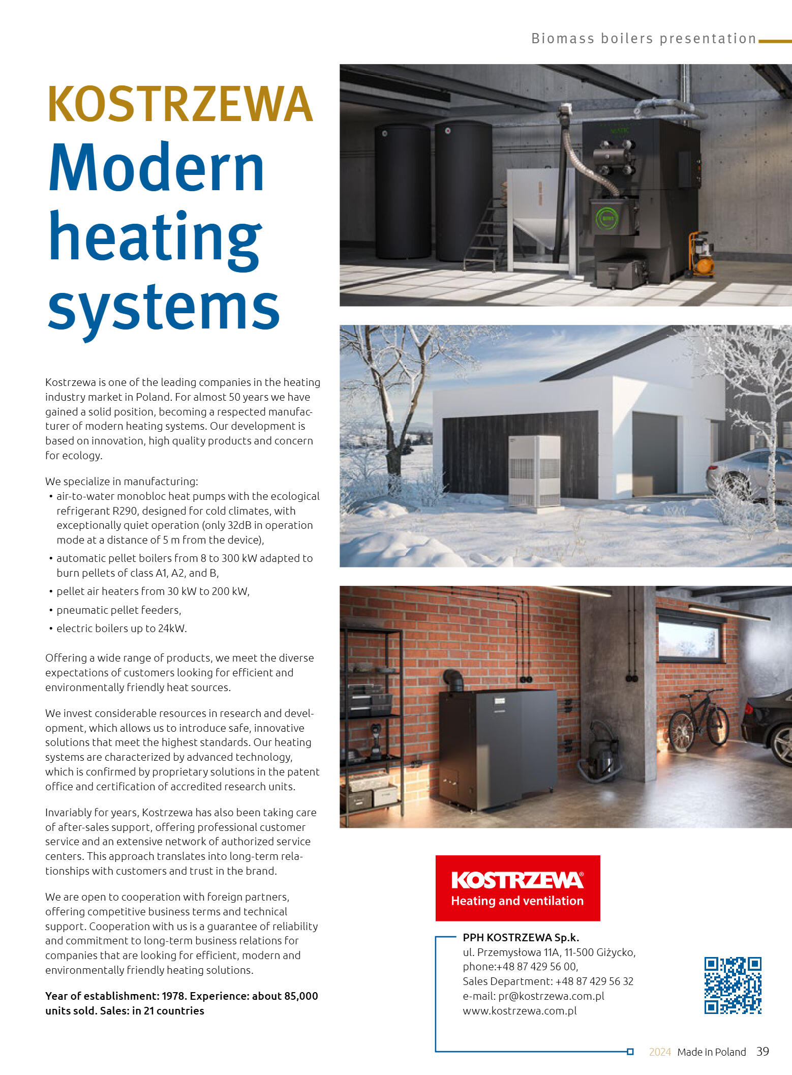 Made in Poland 2024: fireplaces, stoves, biomass b - strona 41