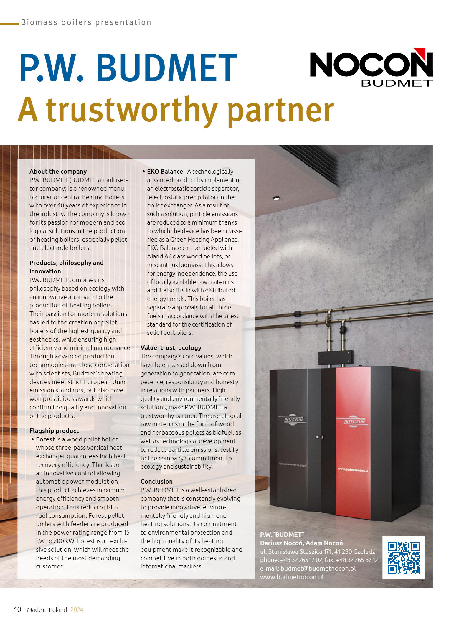 Made in Poland 2024: fireplaces, stoves, biomass b - strona 42