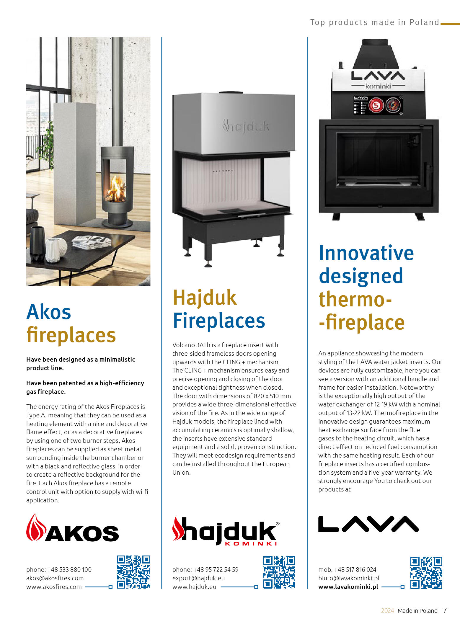 Made in Poland 2024: fireplaces, stoves, biomass b - strona 9