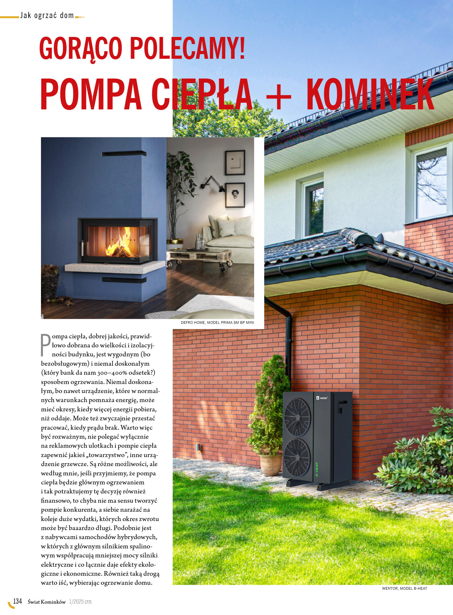 Świat Kominków 1/2025 (77) - strona 136