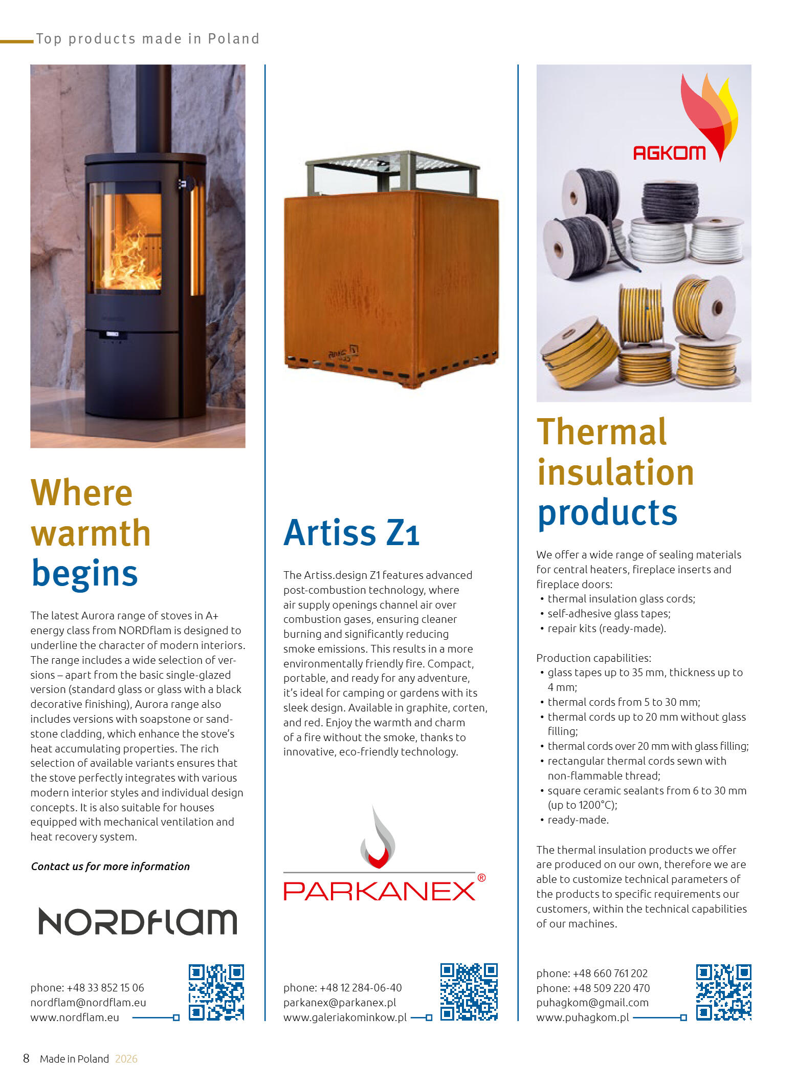 Made in Poland 2026 -Fireplaces, stoves, biomass b - strona 10
