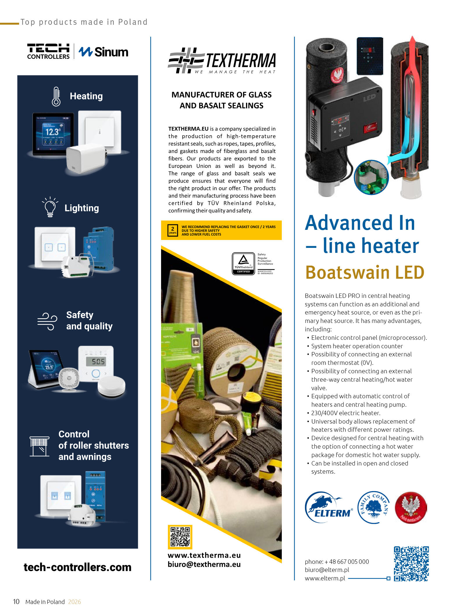Made in Poland 2026 -Fireplaces, stoves, biomass b - strona 12