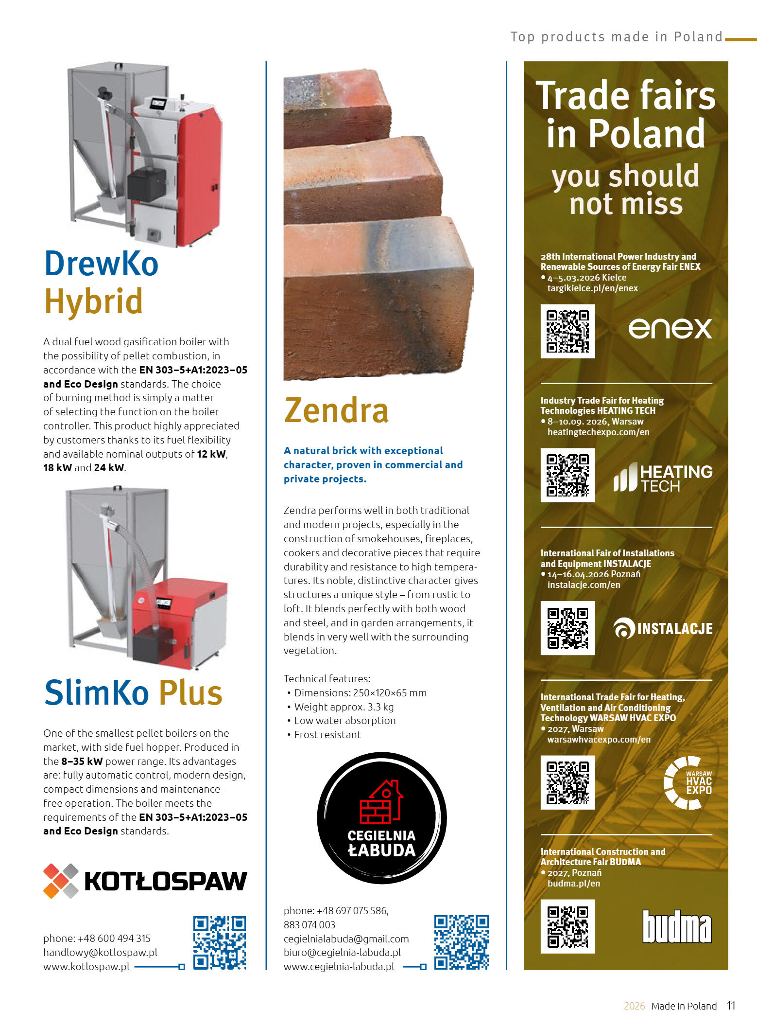 Made in Poland 2026 -Fireplaces, stoves, biomass b - strona 13