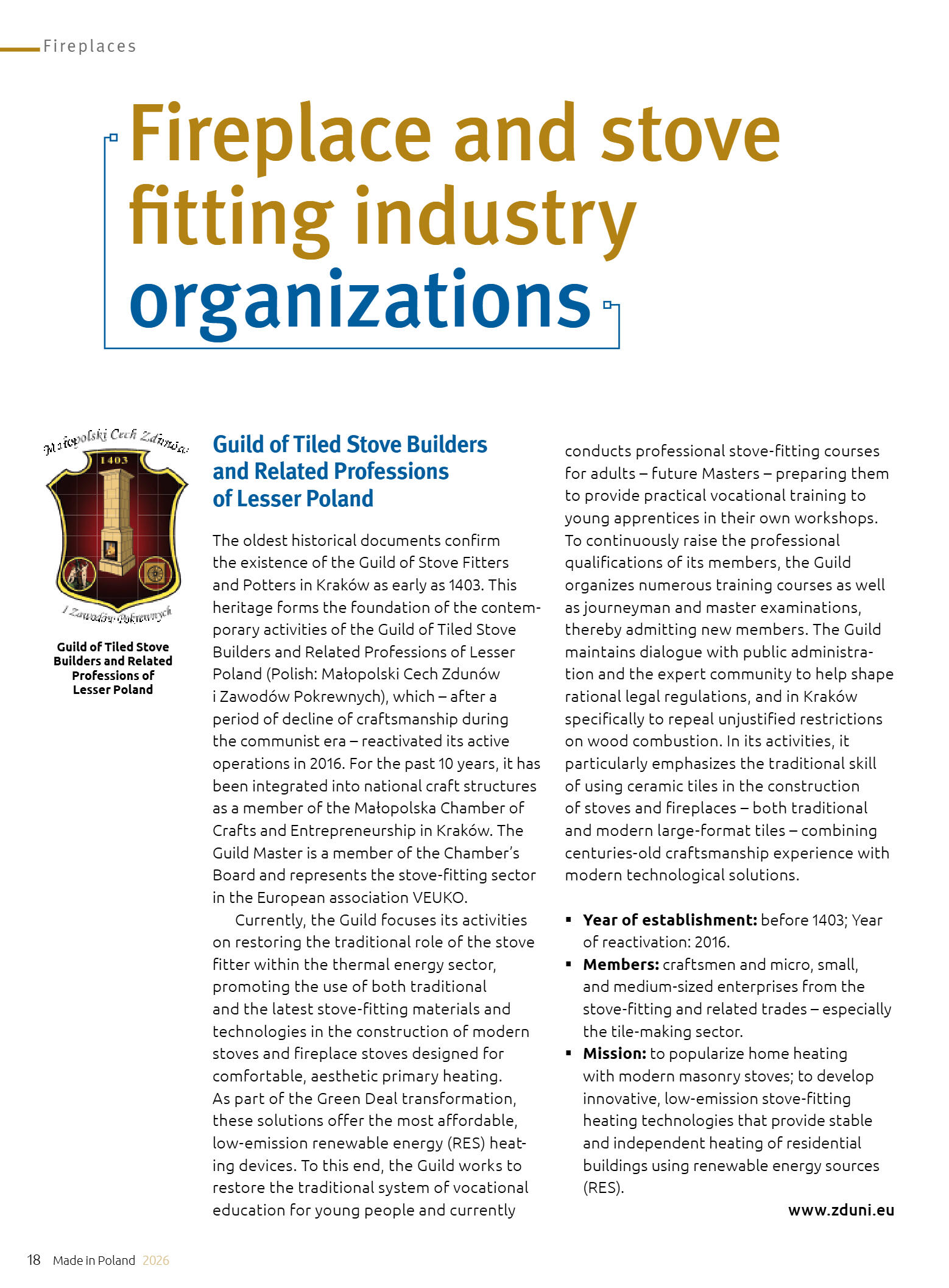 Made in Poland 2026 -Fireplaces, stoves, biomass b - strona 20