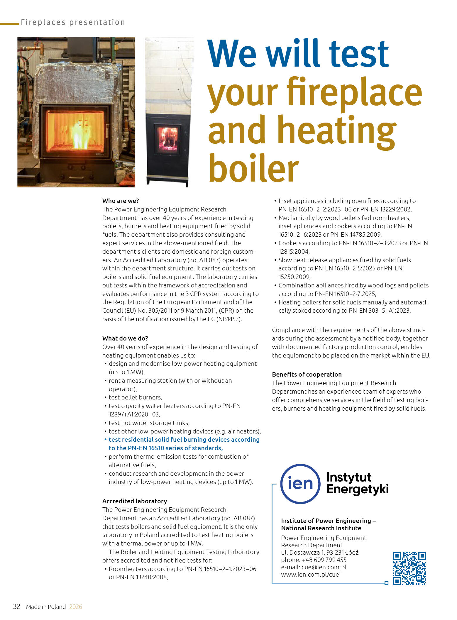 Made in Poland 2026 -Fireplaces, stoves, biomass b - strona 34