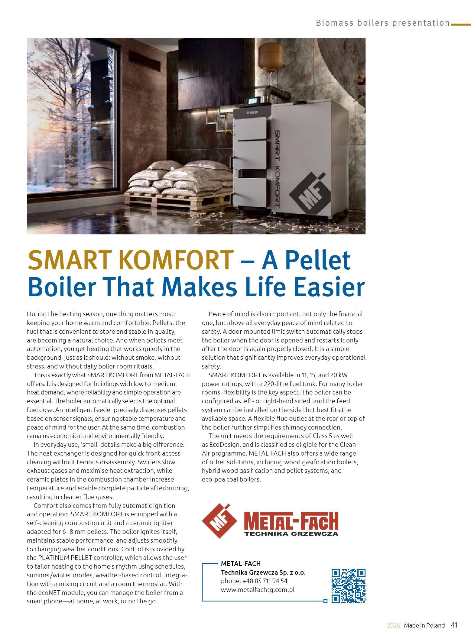Made in Poland 2026 -Fireplaces, stoves, biomass b - strona 43
