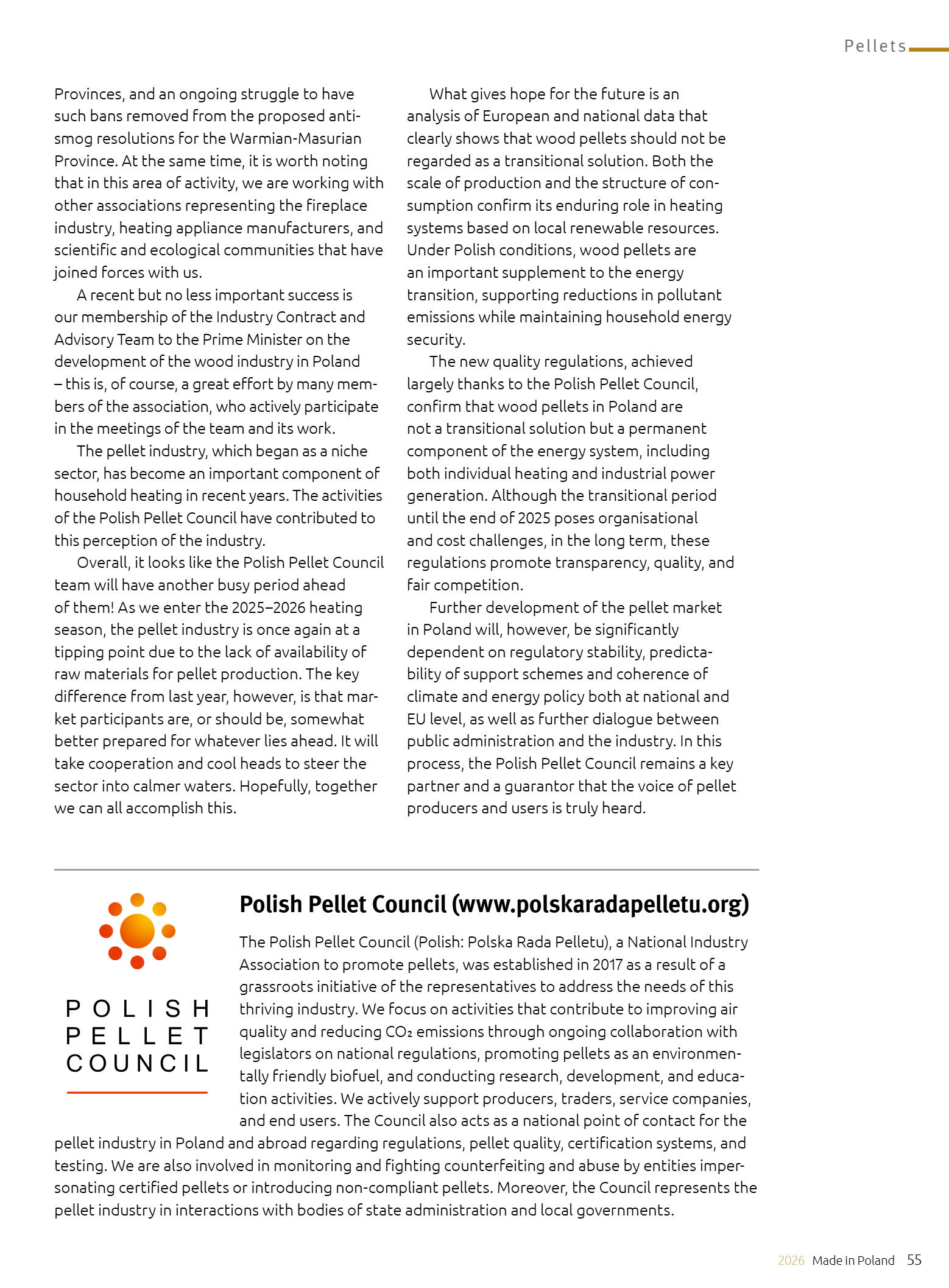 Made in Poland 2026 -Fireplaces, stoves, biomass b - strona 57